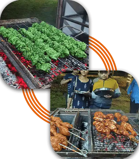 Open Barbeque Resort in Anaikatti