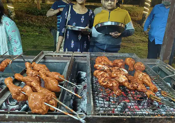 Resort with Bonfire in Anaikatti